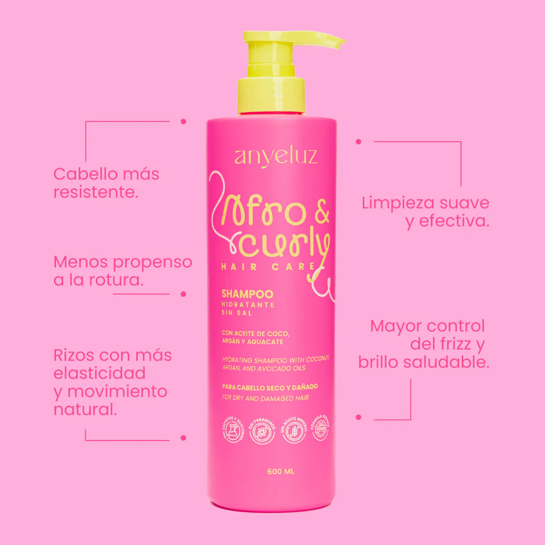 Anyeluz Shampoo Afro & Curly