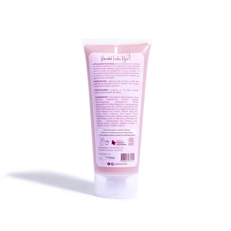 Kaba Red Fruit Face Mask - All Skin Types