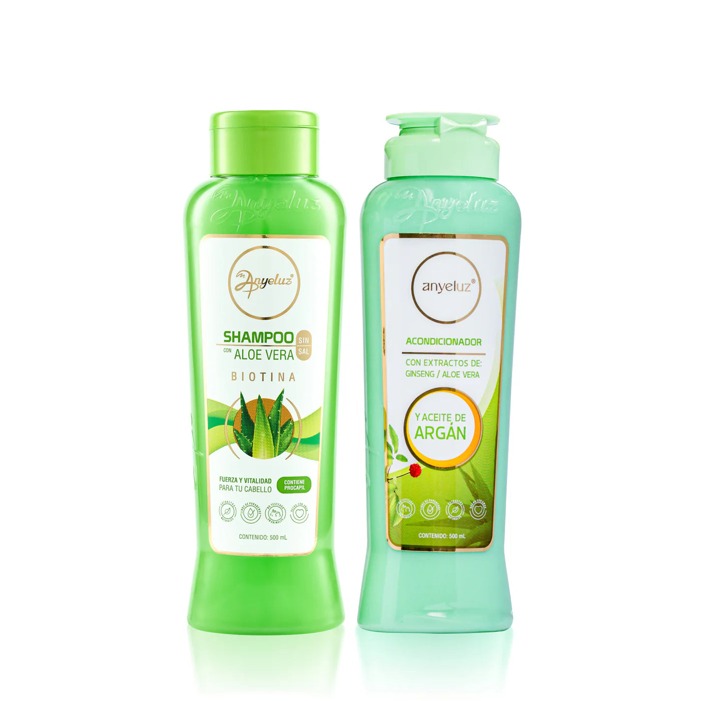 Anyeluz Aloe Vera Shampoo & Argan Conditioner Duo