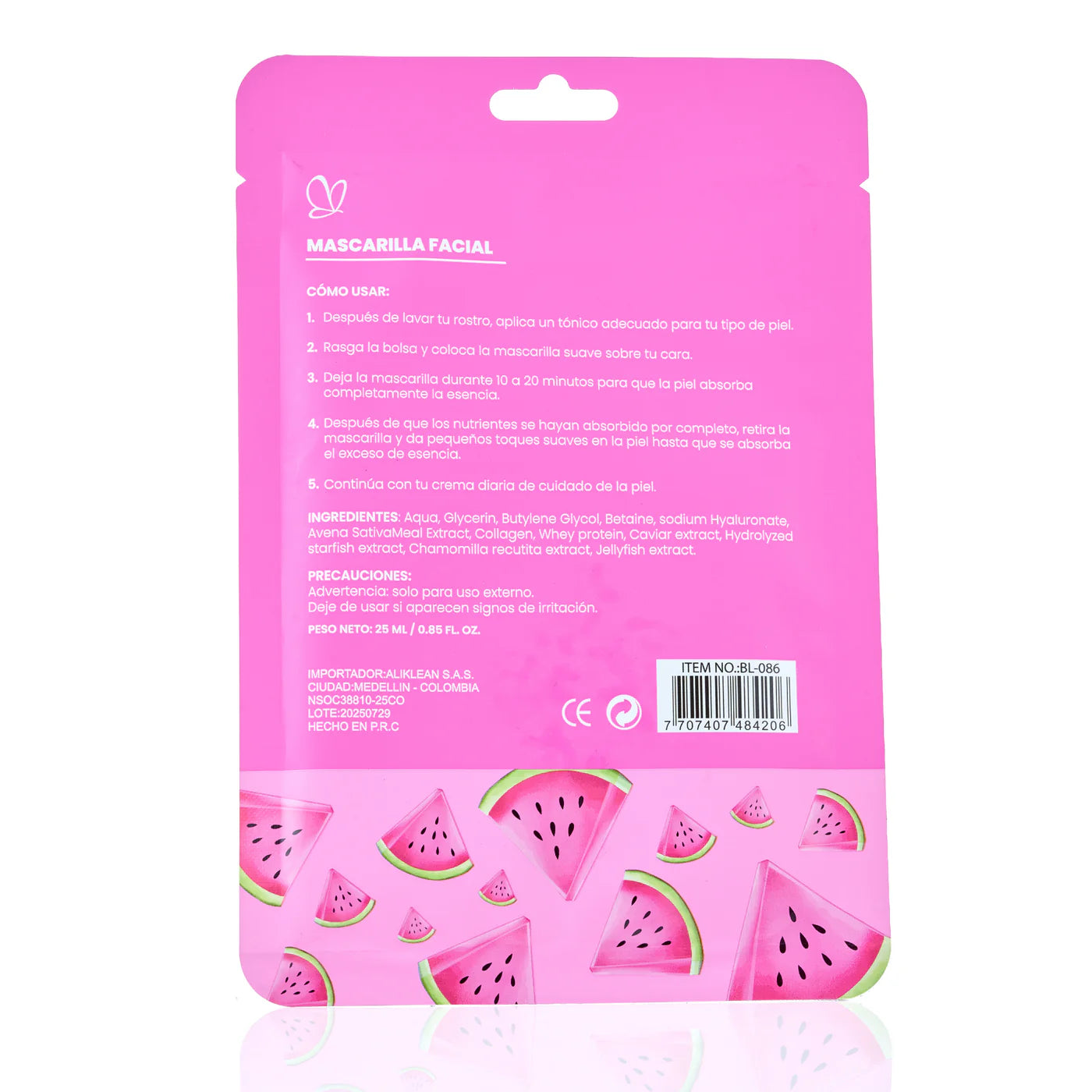 Anyeluz Watermelon Face Mask