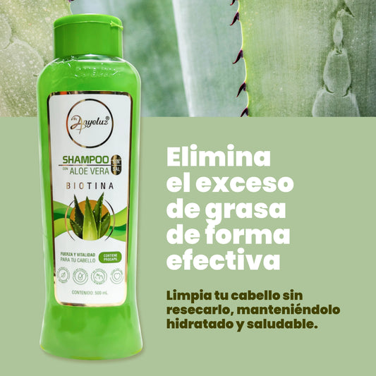 Anyeluz Aloe Vera Shampoo - Oily Hair