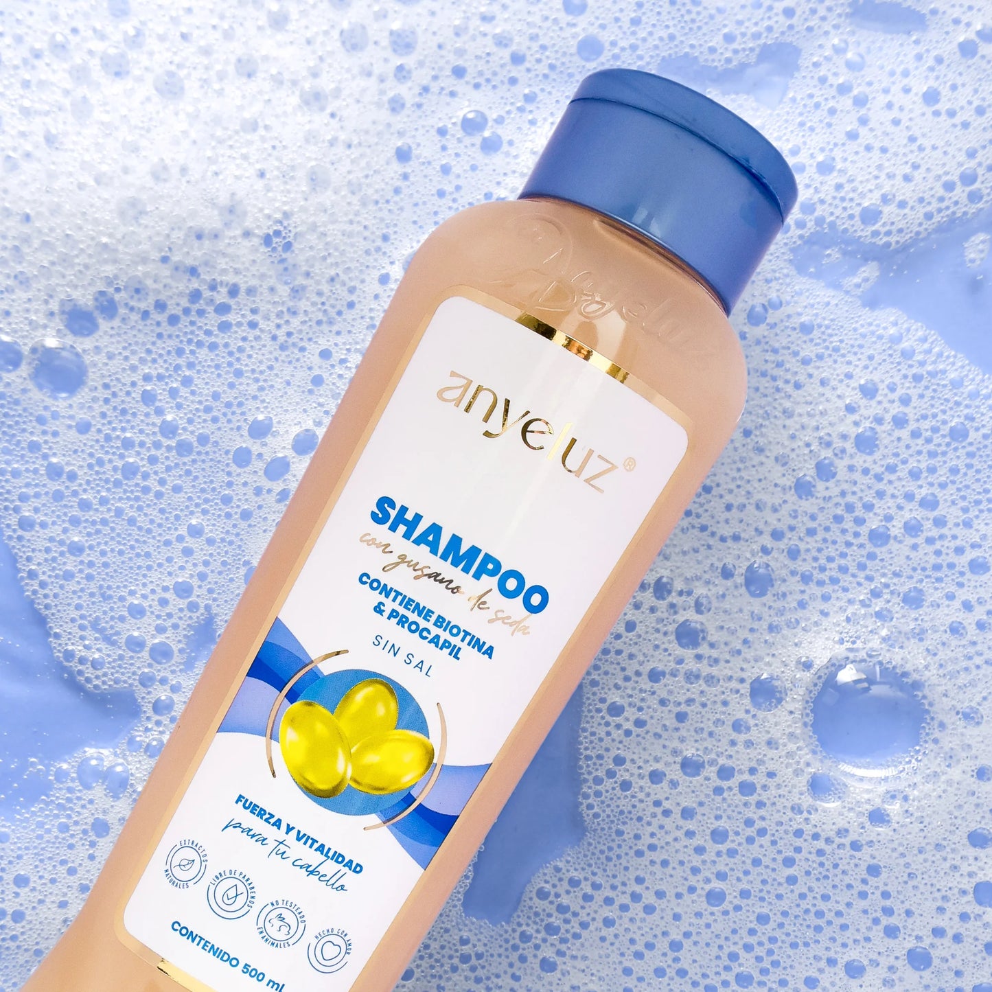 Anyeluz Silk Worm Shampoo - Dry Hair