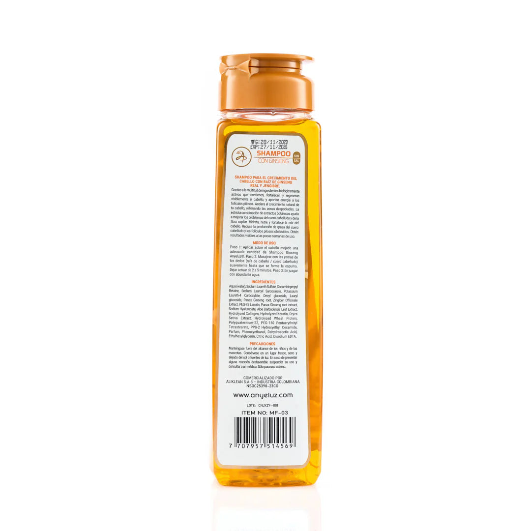 Anyeluz Ginseng Shampoo