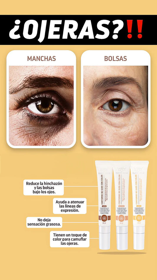 Class Gold Eye Contour With Color