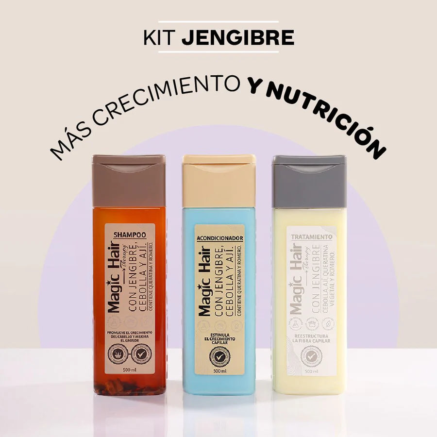Magic Hair Ginger Growth Kit