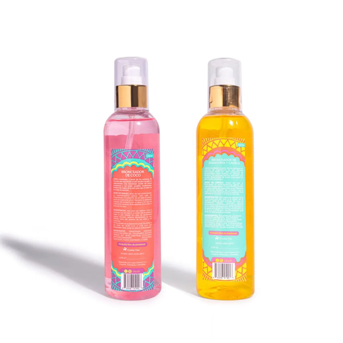 D'Luchi Duo Bronzer Kit Coconut & Carrot