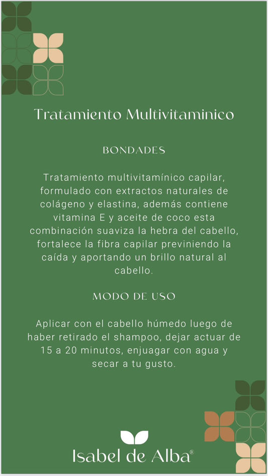 Isabel De Alba Multivitamin Treatment