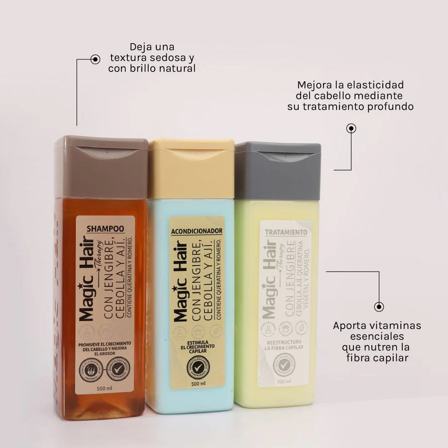 Magic Hair Ginger Growth Kit
