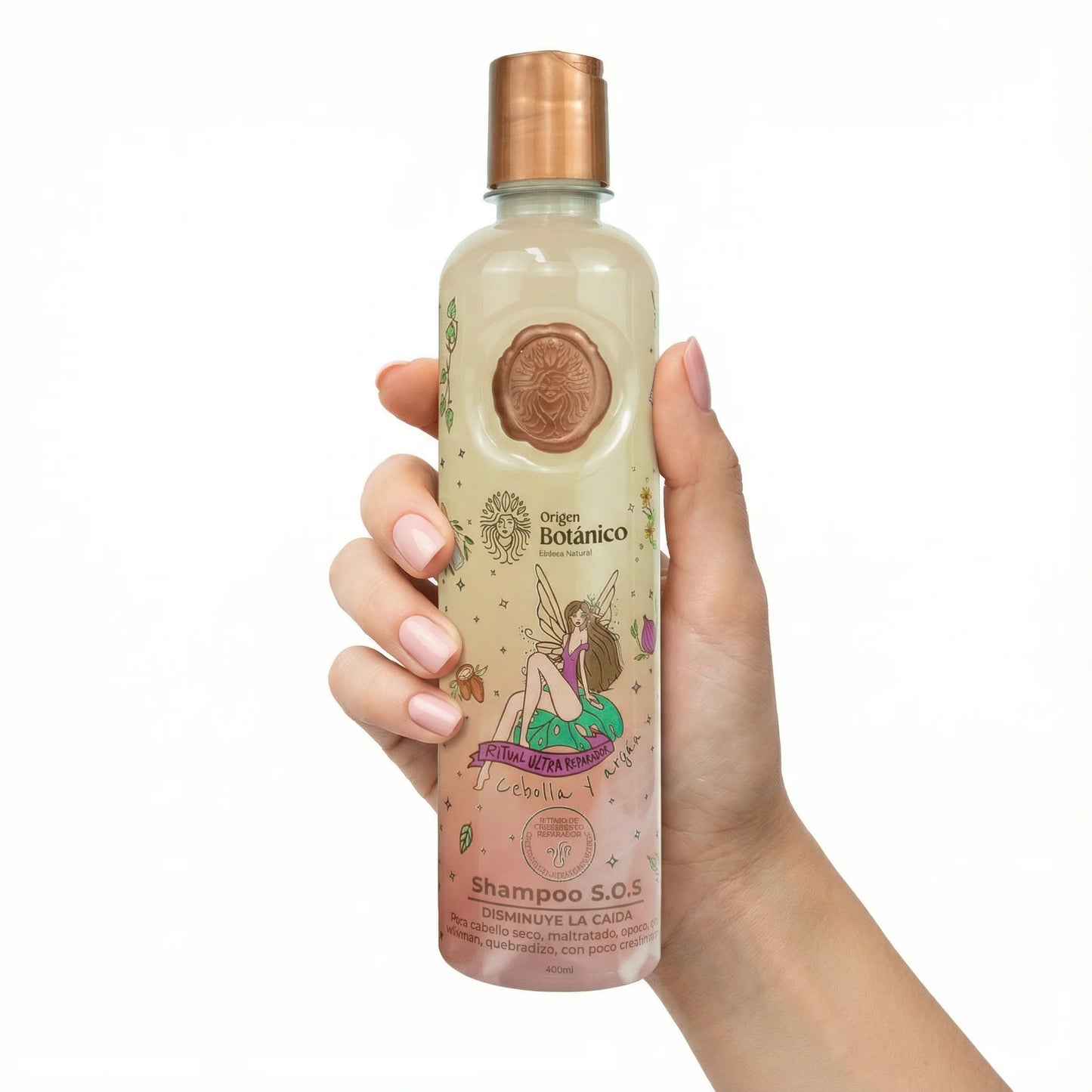 Origen Botanico Shampoo S.O.S - Onion & Argan