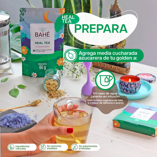 BAHE Heal Tea & Organic Bag