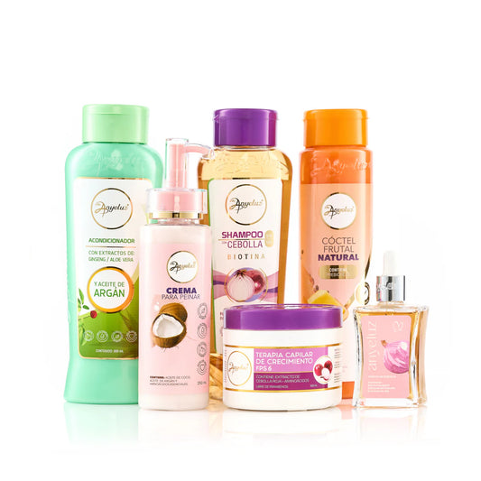 Anyeluz Accelerated Kit - Hair Loss, Growth, Repair & Frizz Control