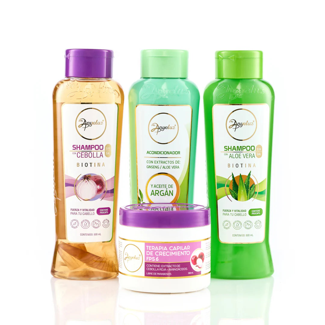 Anyeluz Growth & Oily Hair Kit