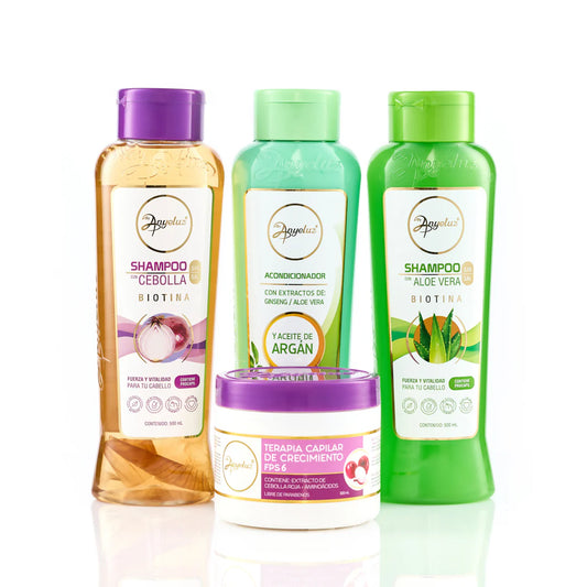 Anyeluz Growth & Oily Hair Kit