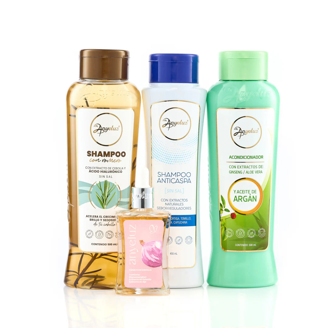 Anyeluz Anti-Dandruff and Growth Kit
