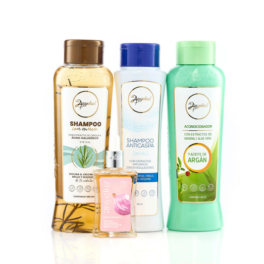 Anyeluz Anti-Dandruff and Growth Kit