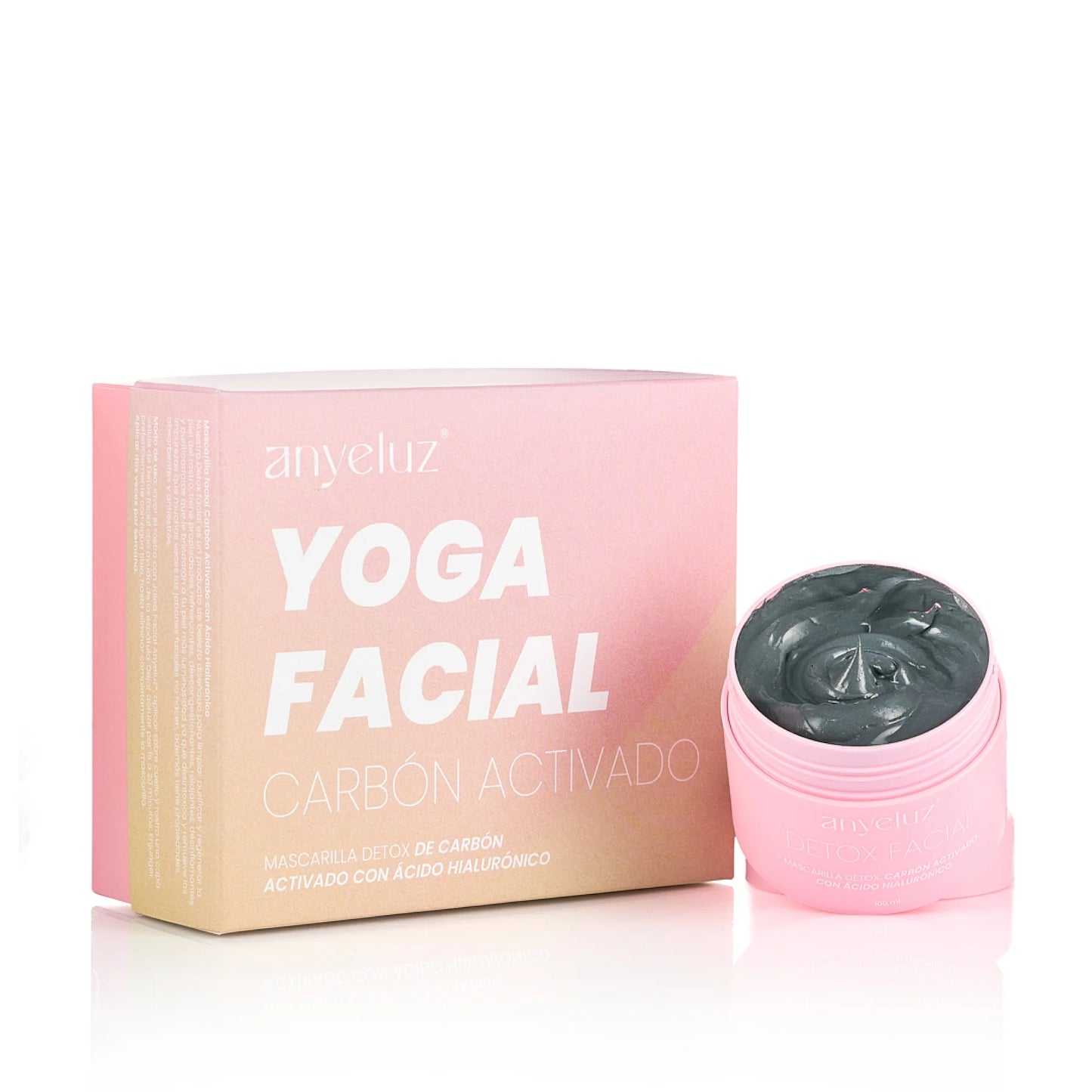 Anyeluz Facial Yoga Detox Mask - Activated Charcoal