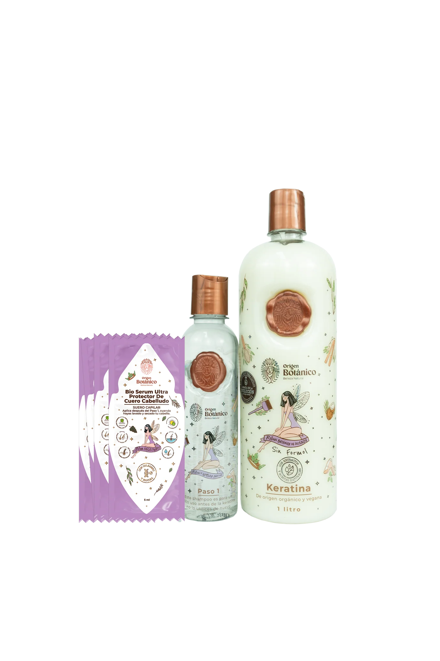 Origen Botanico Organic Keratin 1 Litro & Shampoo