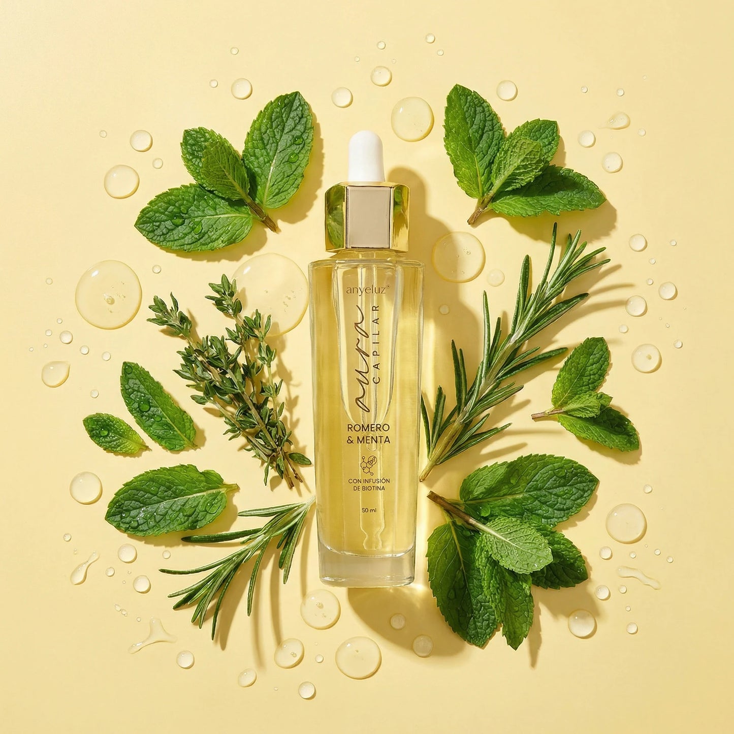 Anyeluz Aura Hair Oil with Rosemary & Mint
