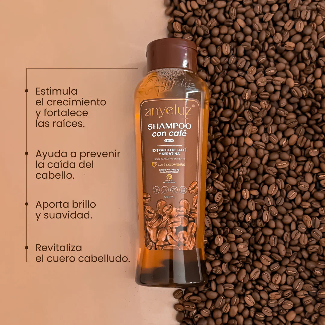 Anyeluz Coffe Shampoo