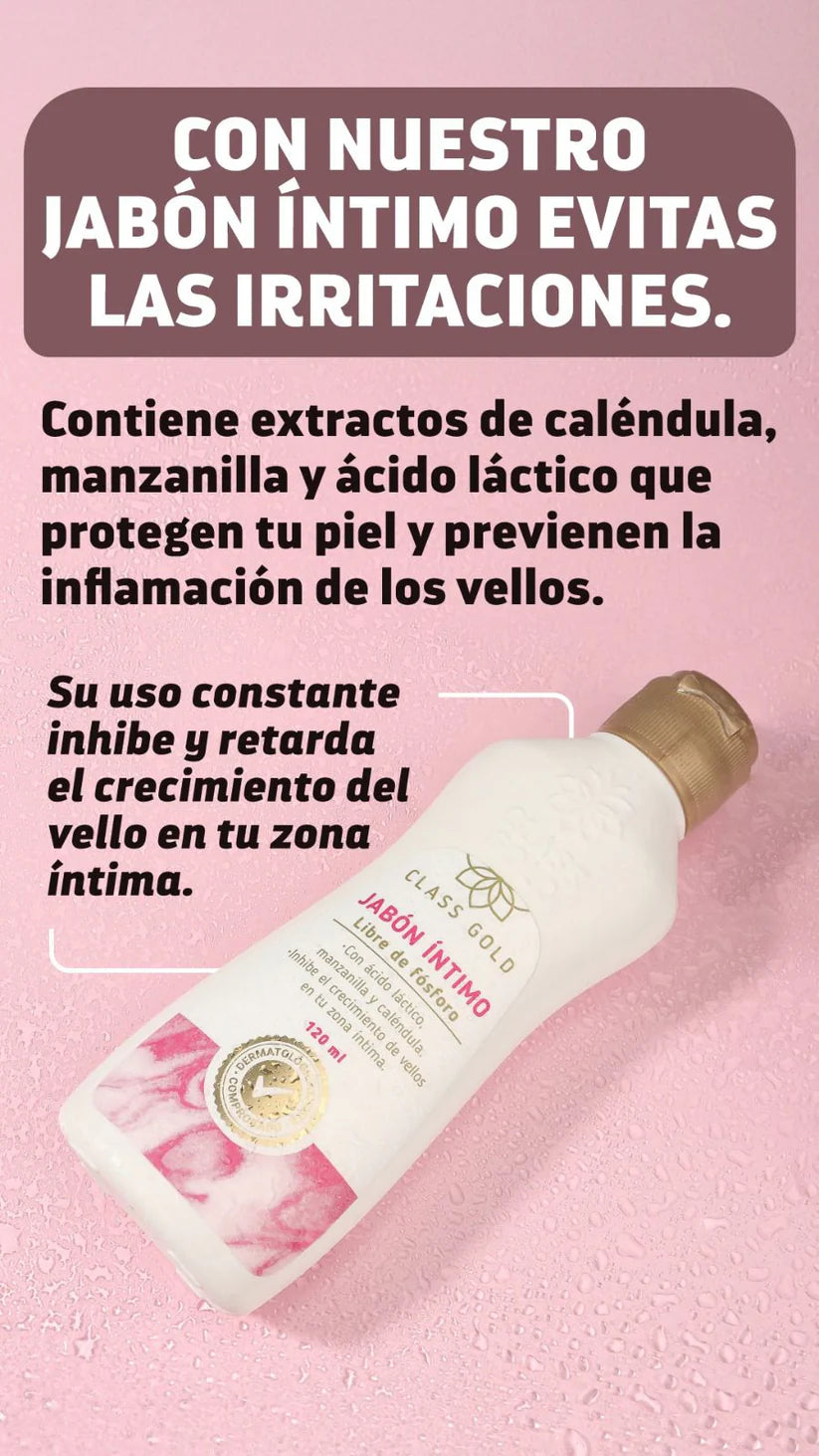 Class Gold Intimate Hair Inhibitor Soap