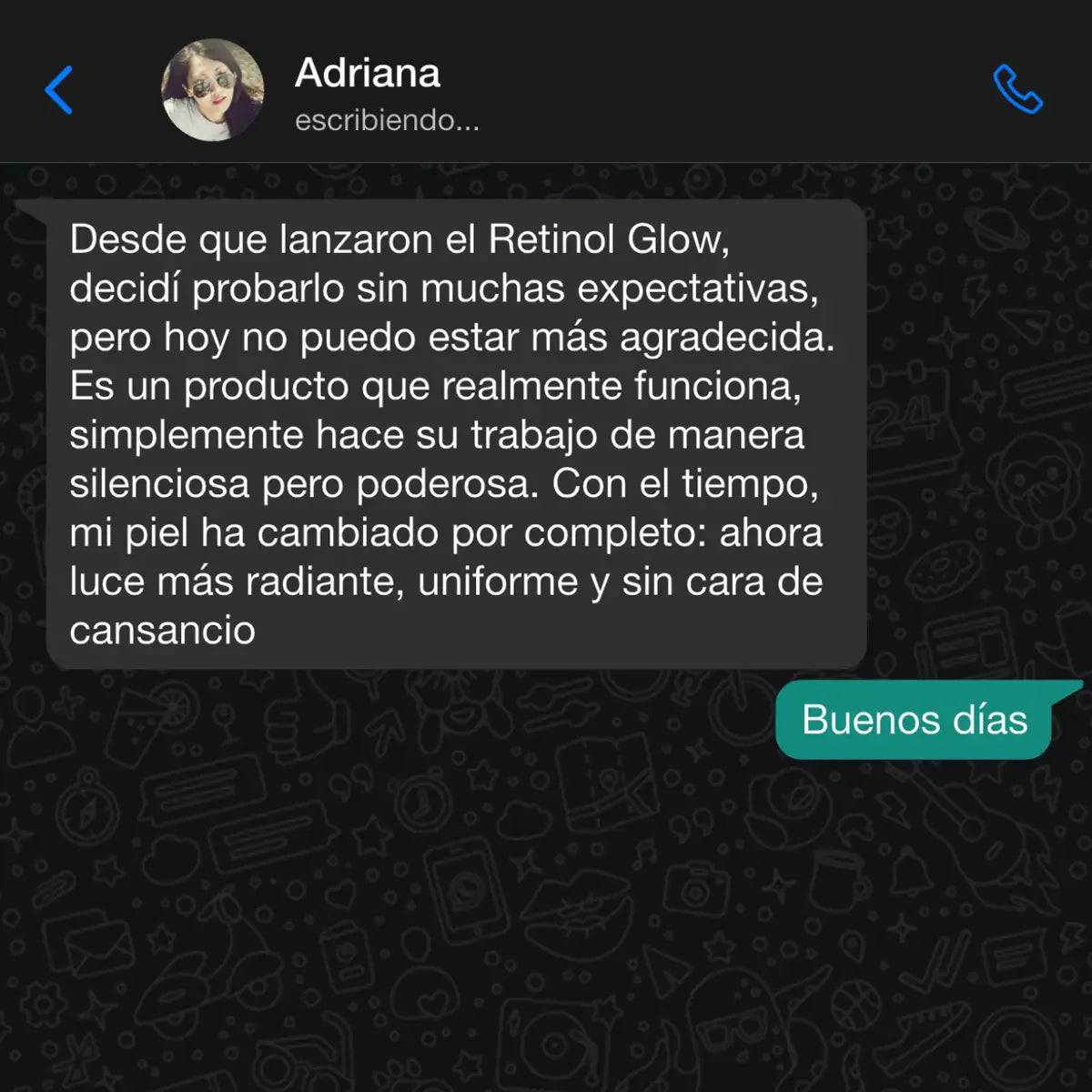 Camila Barrientos Retinol Glow