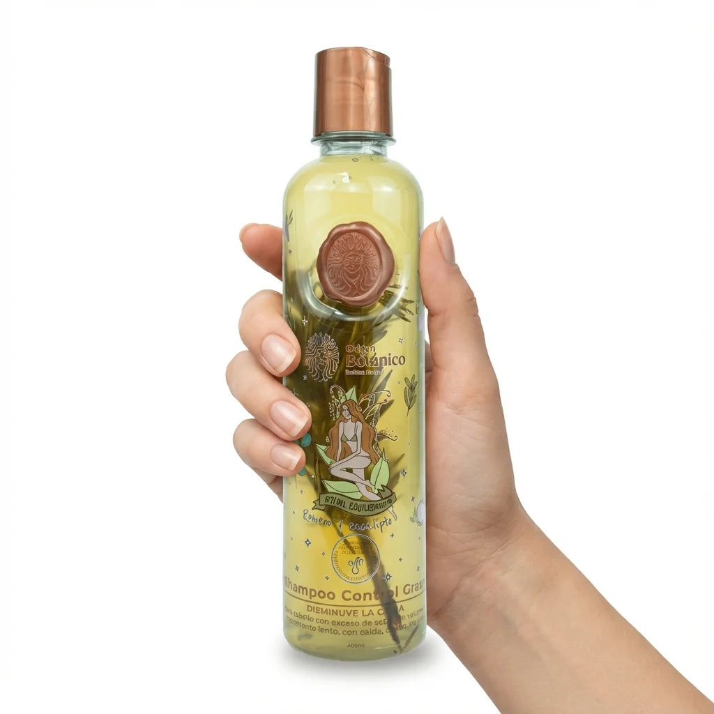 Origen Botanico Shampoo Oily Hair Control - Rosemary & ucalyptus