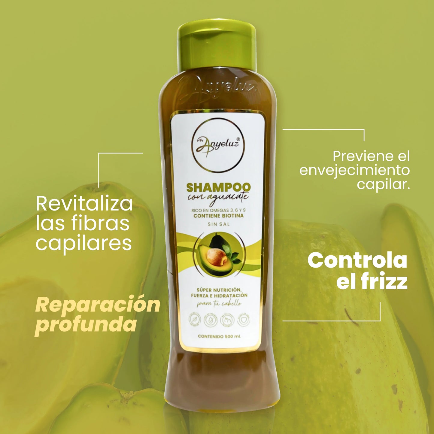 Anyeluz Avocado Shampoo
