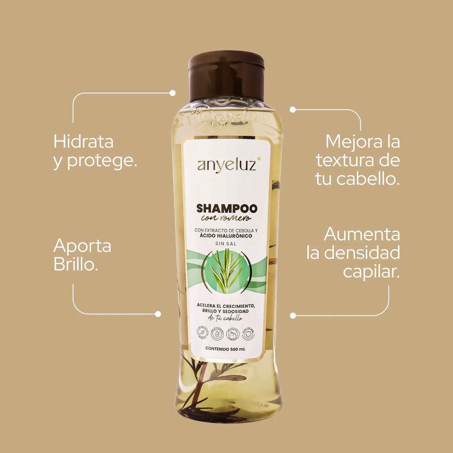 Anyeluz Rosemary Shampoo