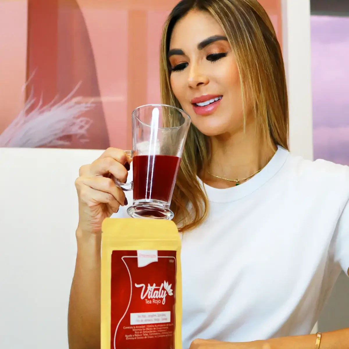 Camila Barrientos Red Tea
