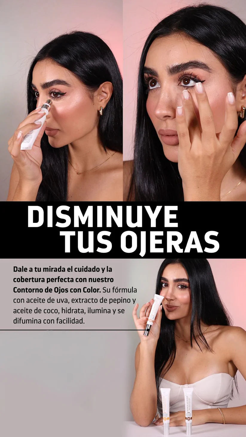 Class Gold Eye Contour With Color