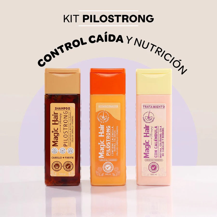 Magic Hair Loss Hair Pilostrong & Calendula Kit