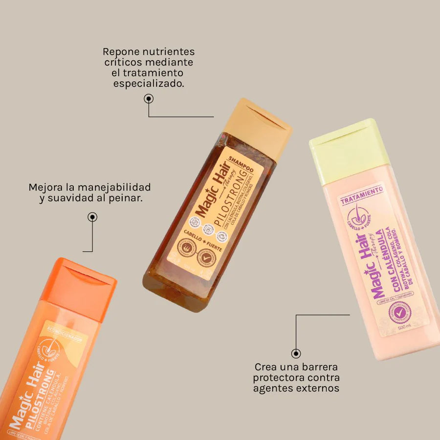 Magic Hair Loss Hair Pilostrong & Calendula Kit