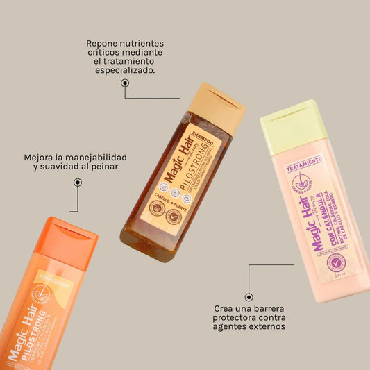 Magic Hair Loss Hair Pilostrong & Calendula Kit
