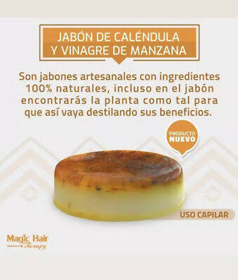 Magic Hair Calendula Hair Soap - Growth & Oil Hair