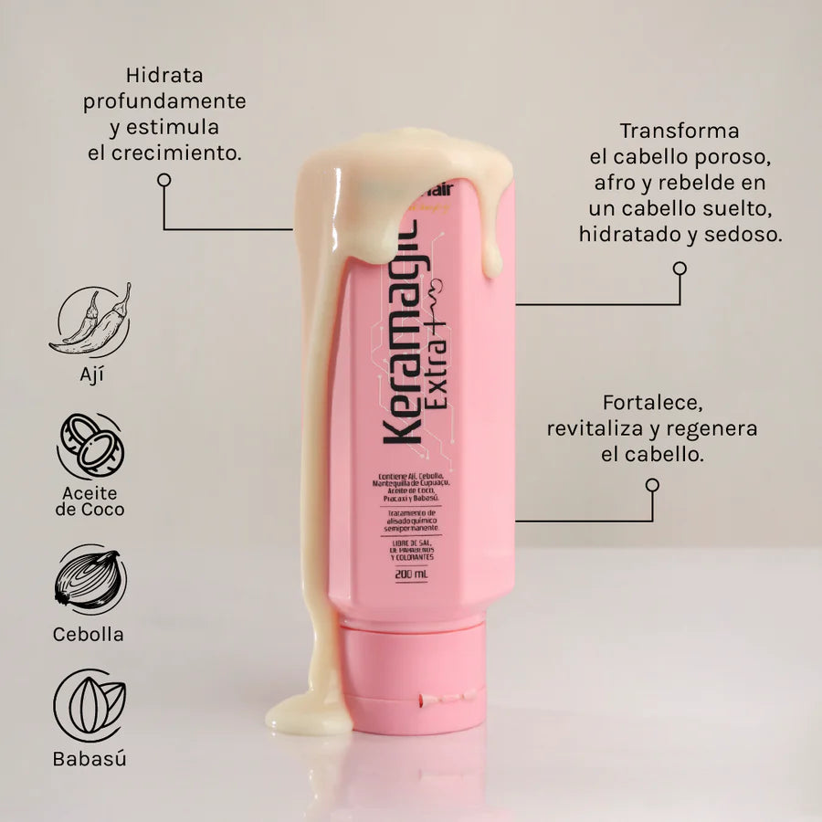 Magic Hair Extra Keramagic - Straightening Treatment