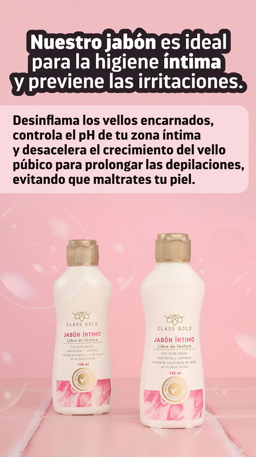 Class Gold Intimate Hair Inhibitor Soap
