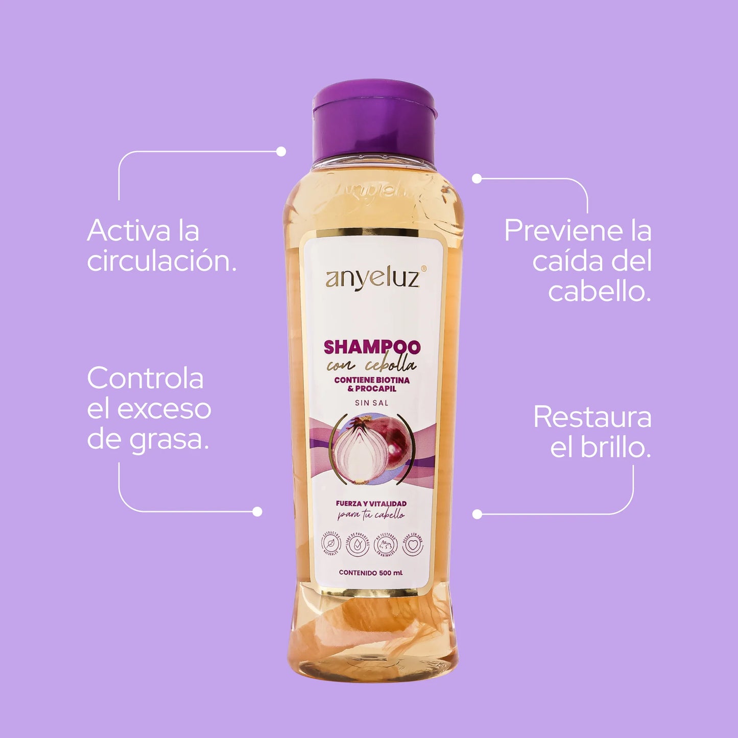 Anyeluz Onion Shampoo
